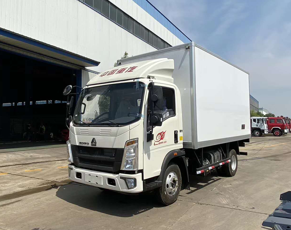 國(guó)六重汽豪沃4.2米冷藏車(chē) 4.2米