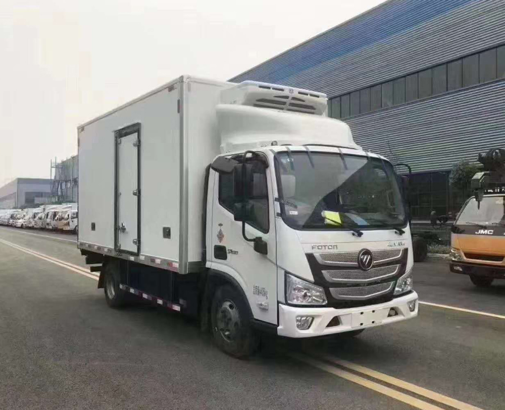 國(guó)六福田歐馬可冷藏車(chē) 4.2米